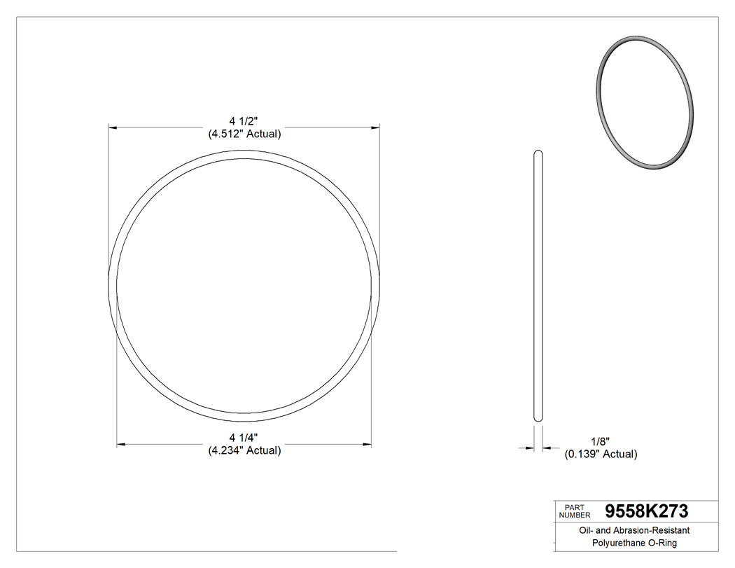 Technical drawing - 9558K273